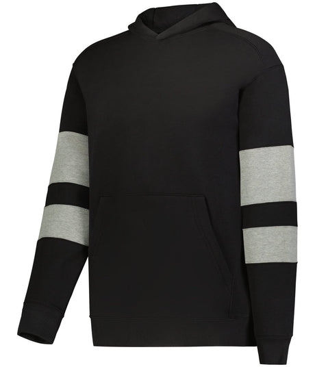 Holloway YOUTH JACKSON WAY HOODIE 229676 BLACK/CHARCOAL HEATHER S