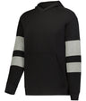 Holloway YOUTH JACKSON WAY HOODIE 229676 BLACK/CHARCOAL HEATHER S