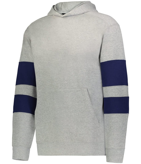 Holloway YOUTH JACKSON WAY HOODIE 229676 CHARCOAL HEATHER/NAVY S