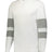 Holloway YOUTH JACKSON WAY HOODIE 229676 WHITE/CHARCOAL HEATHER S