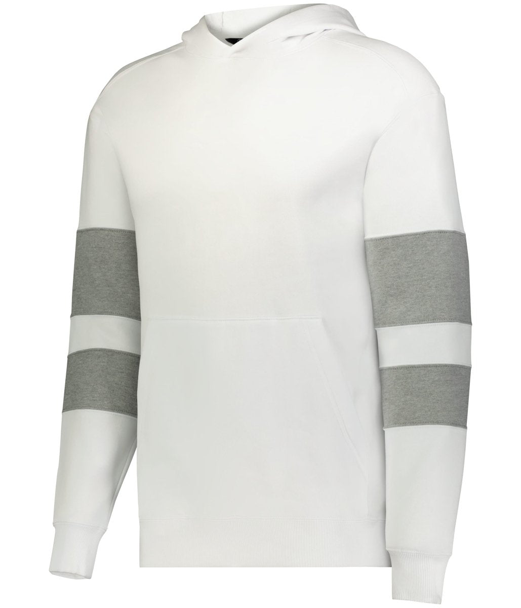 Holloway YOUTH JACKSON WAY HOODIE 229676 WHITE/CHARCOAL HEATHER S