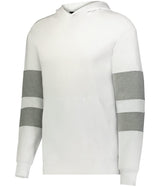 Holloway YOUTH JACKSON WAY HOODIE 229676 WHITE/CHARCOAL HEATHER S