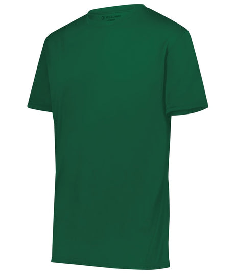 Holloway Youth Momentum Tee 222819 DARK GREEN XXS