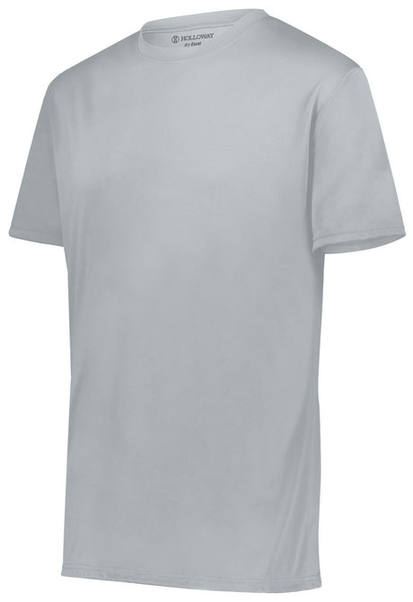 Holloway Youth Momentum Tee 222819 SILVER XXS