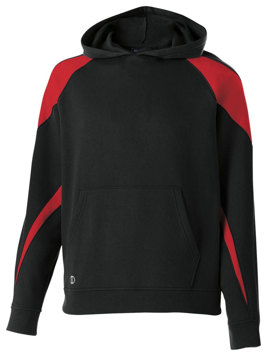 Holloway Youth Prospect Hoodie 229646 BLACK/SCARLET S