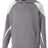 Holloway Youth Prospect Hoodie 229646 CHARCOAL HEATHER/WHITE S