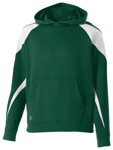 Holloway Youth Prospect Hoodie 229646 FOREST/WHITE S