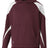 Holloway Youth Prospect Hoodie 229646 MAROON/WHITE S