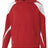 Holloway Youth Prospect Hoodie 229646 SCARLET/WHITE S