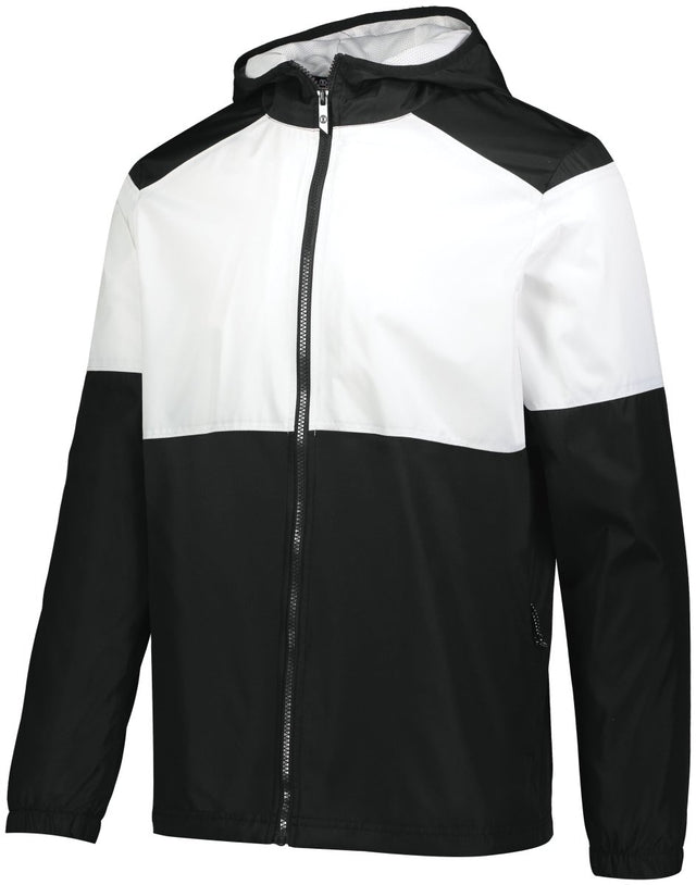 Holloway Youth SeriesX Hooded Jacket 229628 BLACK/WHITE S