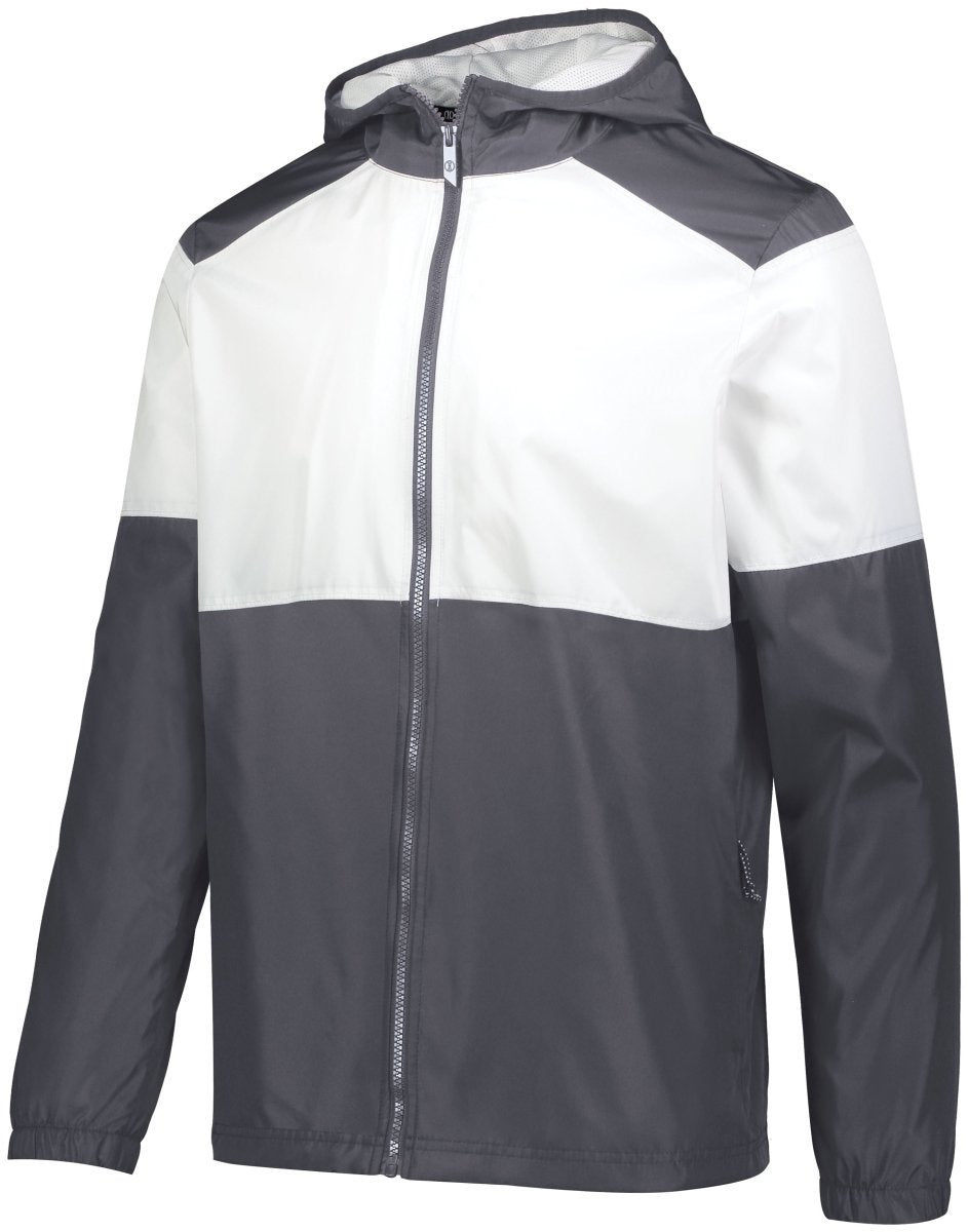 Holloway Youth SeriesX Hooded Jacket 229628 CARBON/WHITE S