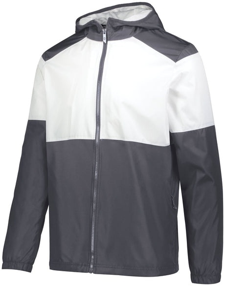 Holloway Youth SeriesX Hooded Jacket 229628 CARBON/WHITE S
