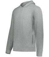 Holloway Youth Ventura Soft Knit Hoodie 222698 GREY HEATHER S