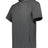 Holloway Youth Ventura Soft Knit Short Sleeve Hoodie 222605 CARBON HEATHER S