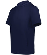 Holloway Youth Ventura Soft Knit Short Sleeve Hoodie 222605 NAVY S