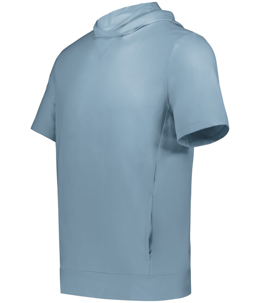 Holloway Youth Ventura Soft Knit Short Sleeve Hoodie 222605 STORM S