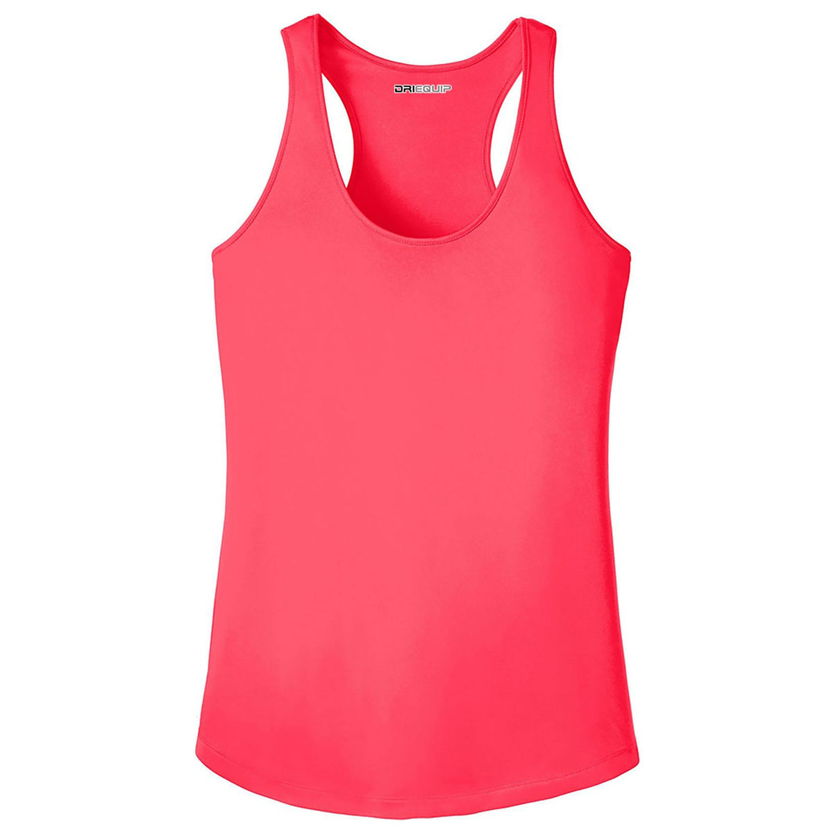 Ladies PosiCharge Competitor Racerback Tank Activewear DRI-EQUIP Hot Coral X-Small