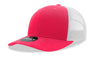 Decky 6 Panel Mid Profile Structured Cotton Blend Trucker | Decky 6021