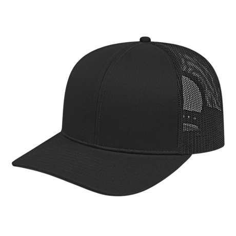 Cap America i3038 Classic 6 Panel Trucker Cap - Charcoal/White