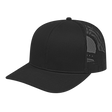 Cap America i3038 Classic 6 Panel Trucker Cap - Cream/Black