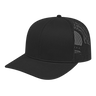 Cap America i3038 Classic 6 Panel Trucker Cap - Cream/Black