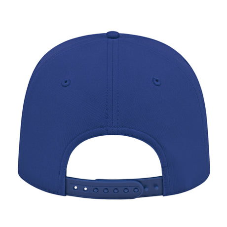 J7256 Clubhouse Performance Rope Cap - Royal with White Rope (Back)