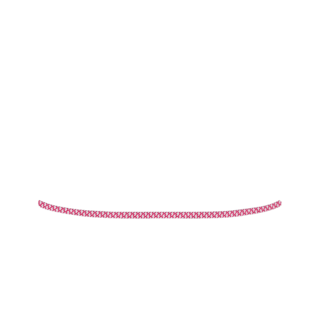 Rope color: Pink/White