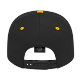 Cap America i8505 Original Poly/Cotton Snapback Cap - Black/Athletic Gold