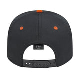 Cap America i8505 Original Poly/Cotton Snapback Cap - Black/Orange