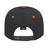 Cap America i8505 Original Poly/Cotton Snapback Cap - Black/Orange