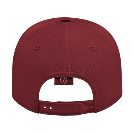 Cap America i8505 Original Poly/Cotton Snapback Cap - Cardinal