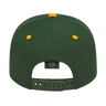 Cap America i8505 Original Poly/Cotton Snapback Cap - Dark Green/Athletic Gold