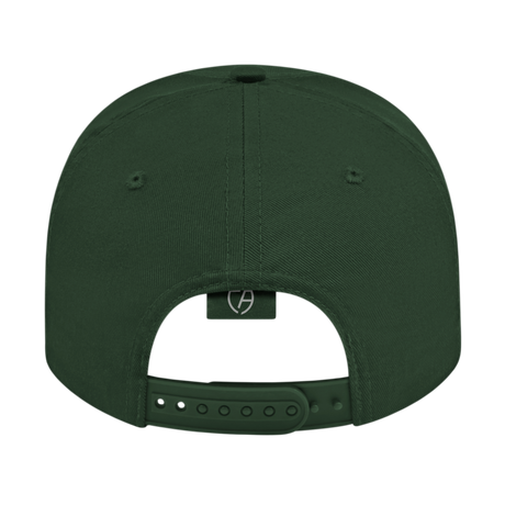 Cap America i8505 Original Poly/Cotton Snapback Cap - Dark Green