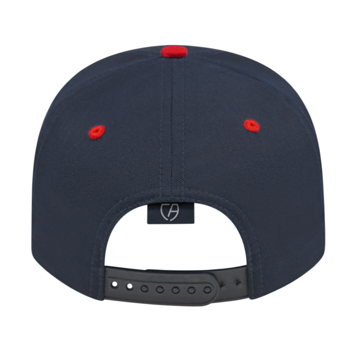 Cap America i8505 Original Poly/Cotton Snapback Cap - Navy/Red