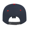 Cap America i8505 Original Poly/Cotton Snapback Cap - Navy/Red