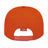 Cap America i8505 Original Poly/Cotton Snapback Cap - Orange