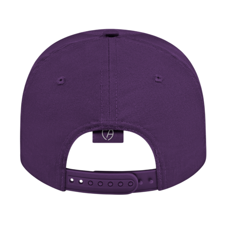 Cap America i8505 Original Poly/Cotton Snapback Cap - Purple