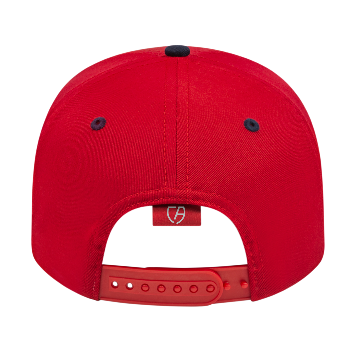 Cap America i8505 Original Poly/Cotton Snapback Cap - Red/Navy