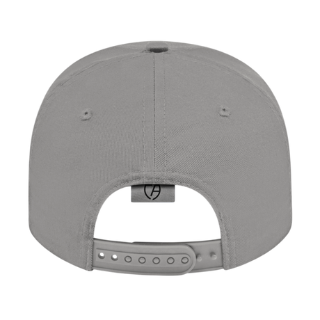 Cap America i8505 Original Poly/Cotton Snapback Cap - Silver