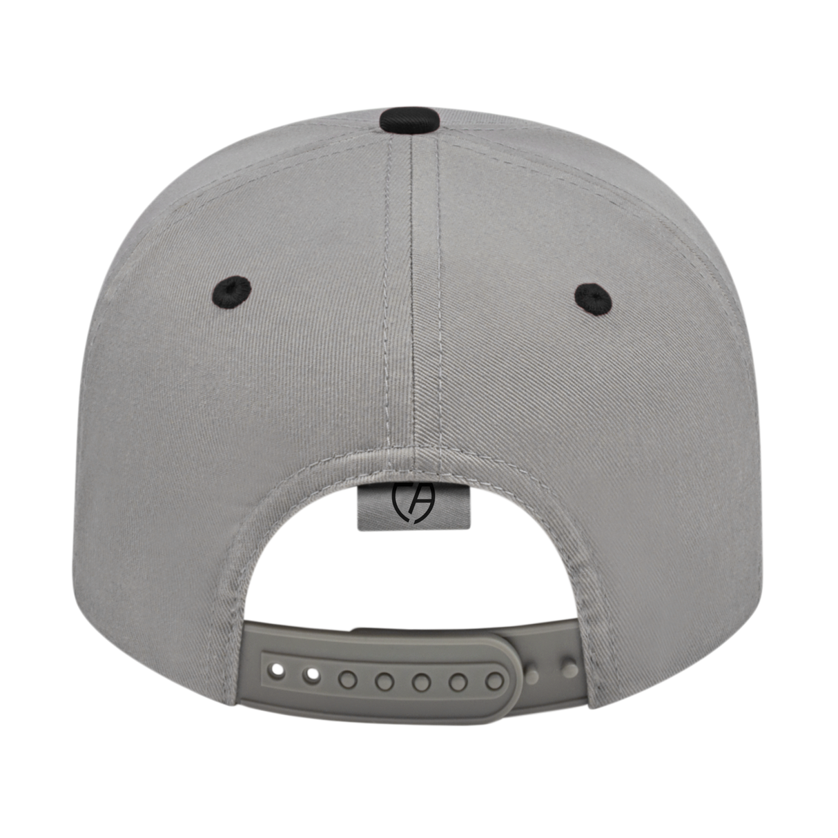 Cap America i8505 Original Poly/Cotton Snapback Cap - Silver/Black