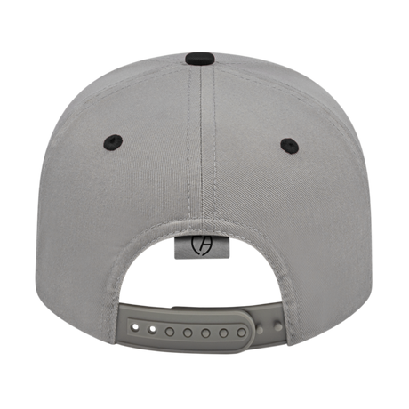 Cap America i8505 Original Poly/Cotton Snapback Cap - Silver/Black