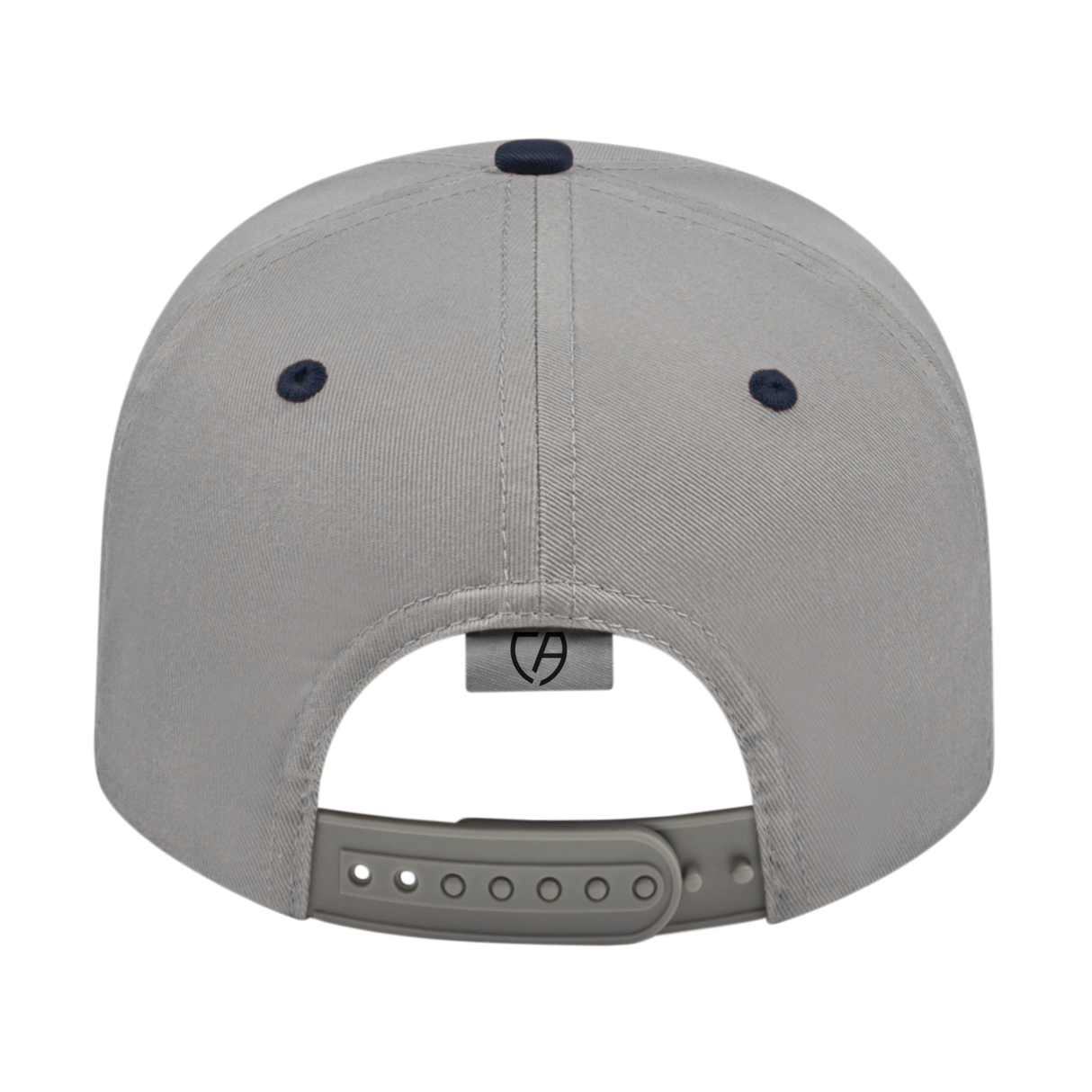 Cap America i8505 Original Poly/Cotton Snapback Cap - Silver/Navy