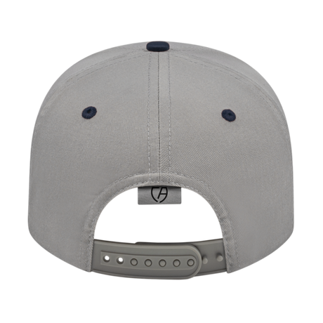 Cap America i8505 Original Poly/Cotton Snapback Cap - Silver/Navy
