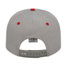 Cap America i8505 Original Poly/Cotton Snapback Cap - Silver/Red