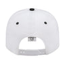 Cap America i8505 Original Poly/Cotton Snapback Cap - White/Black