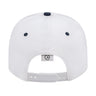 Cap America i8505 Original Poly/Cotton Snapback Cap - White/Navy