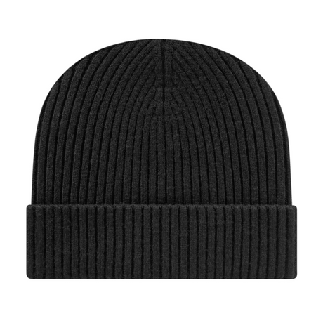 Cap America iK8550 Premium Knit Cap with Cuff - Black