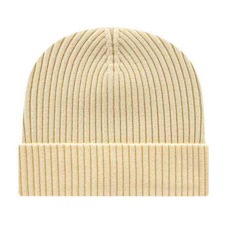 Cap America iK8550 Premium Knit Cap with Cuff - Ivory
