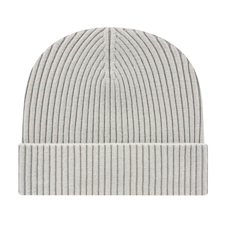 Cap America iK8550 Premium Knit Cap with Cuff - Silver