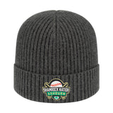 Cap America iK8550 Premium Knit Cap with Cuff - Dark Heather